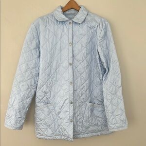 Husky Light Blue Quilted Jacket